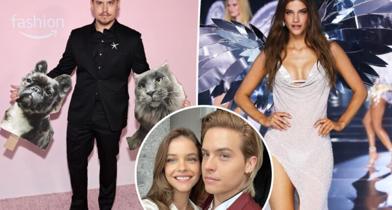 Dylan Sprouse supports wife Barbara Palvin at Victoria's Secret Fashion Show 2024
