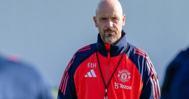 Under-fire Man United manager Erik ten Hag has hit back at rumours surrounding his job