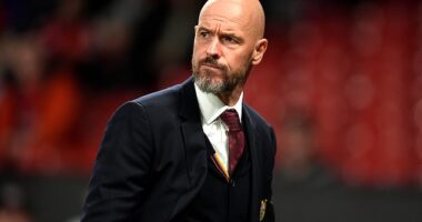 Ten Hag has been accused of lacking 'fire' and 'passion' by former assistant Benni McCarthy