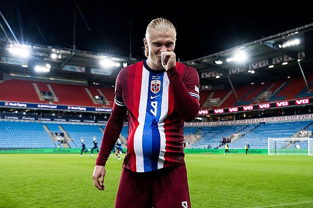 Erling Haaland revealed that he and girlfriend Isabel Haugseng Johansen are expecting their first child