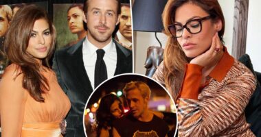 Eva Mendes 'never considered' herself beautiful but admits Ryan Gosling makes her feel sexy