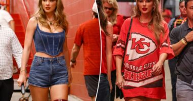 Every game-day outfit Taylor Swift has worn to cheer on the Chiefs