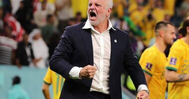 Graham Arnold has revealed the actual reason he stepped down as Socceroos boss - and why he is targeting a return to professional coaching (pictured, at the 2022 World Cup in Qatar)