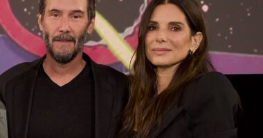 Keanu Reeves and Sandra Bullock reunited on Tuesday night and shocked fans with their youthful looks at 60
