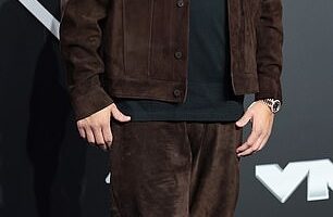 Fat Joe has revealed Ozempic was responsible for his dramatic 200lbs weight loss - pictured last month
