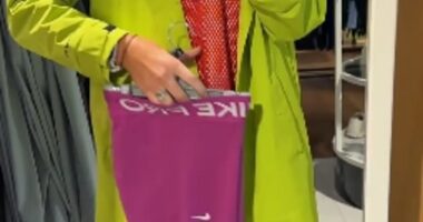 Donna Dunne went to a sportswear shop in the hopes of finding some new workout gear - but she was disappointed