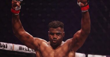 Francis Ngannou marked his return to MMA with an emphatic win at PFL's Battle of the Giants