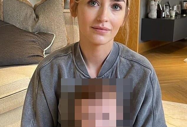 Annabel Dignam, who is mother to the couple's year old son Brody, shared the message with her follows on Instagram along with a picture of them