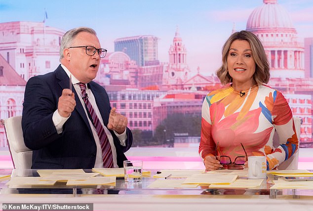 Former Labour MP-turned-TV personality Ed Balls has been notably absent from the Good Morning Britain sofa alongside Susanna Reid