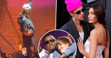 Hailey Bieber supports Justin's surprise performance at Don Toliver's LA show