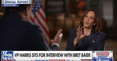 Harris Endorsed Inmate 'Sex Changes' In Bret Baier's Fox Interview
