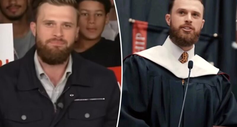 Harrison Butker says a woman's role as homemaker should not be 'diminished' after controversial speech