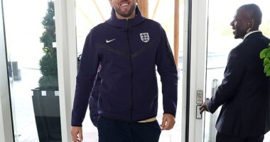 Harry Kane is a doubt to face Greece after the England captain missed training on Tuesday