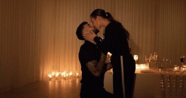 Arsenal goalkeeper David Raya has shared photos of his engagement to Tatiana Trouboul