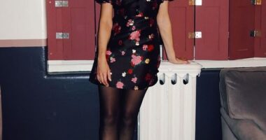 Holly Willoughby, 43, teased a secret TV show with leggy new promo shots on Instagram on Tuesday as she tried to distance herself from the Phillip Schofield furore