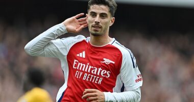 Sixteen months on from joining Arsenal, Kai Havertz has found a home and is scoring goals for fun