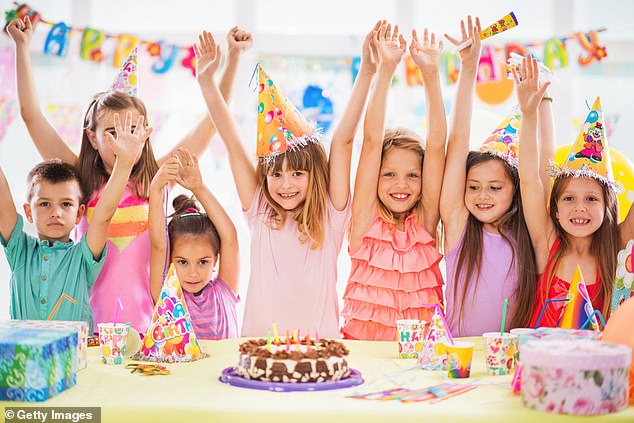 A mother has shared her outrage after her nine-year-old daughter was served 'birthday drinks' that emulated cocktails at a sleepover (stock photo)