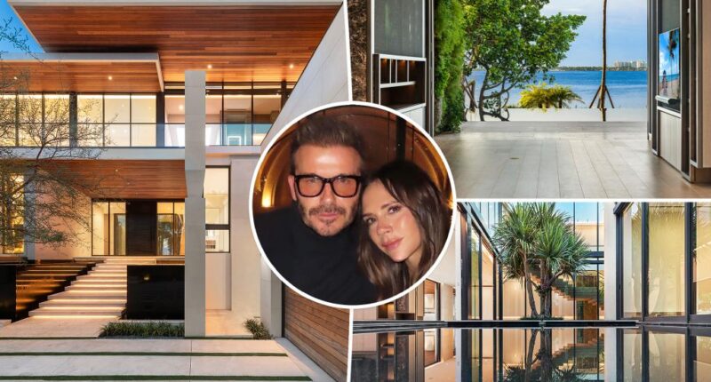 Inside David and Victoria Beckham's new $80M Miami mansion