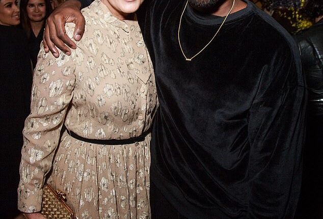 Kanye's relationship with Kris was put under huge strain when he made public comments about his mother-in-law's sex life