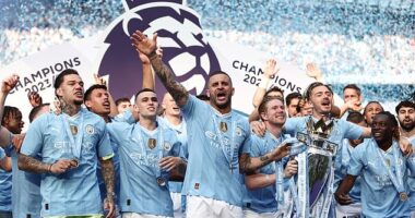 Champions Manchester City's war with the Premier League has created a split in the division