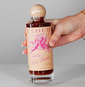 Brooklyn Beckham's Cloud23 hot sauce in the flavour 'Sweet Jalapeno', £14.99
