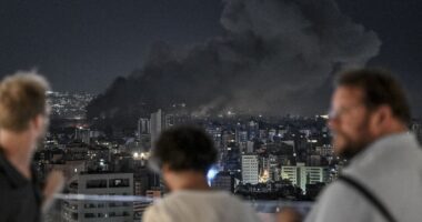 Israel-Iran war latest: Nine killed in Beirut strike as Israel vows ‘very strong’ response to Iran missile attack