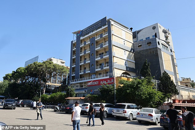 The hospital is located in the southern suburbs of Lebanon's capital city, in an area known to be a Hezbollah stronghold