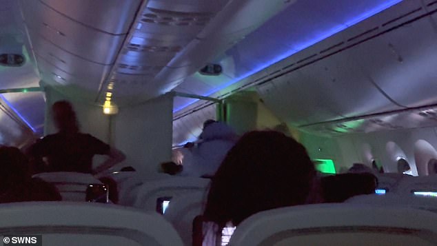 Holidaymakers onboard a rowdy TUI flight have described how seven 'drunk and unruly' passengers made their journey hell