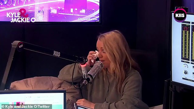 Jackie 'O' Henderson has emotionally revealed she went to rehab for drug and alcohol addiction