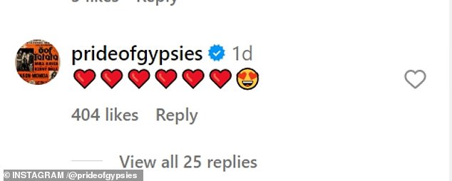 Jason Momoa publicly displayed his affection for girlfriend Adria Arjona on Instagram this week as he left a string of red heart emoji in the comments section of her post