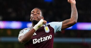 Aston Villa’s 20-year-old Colombian striker Jhon Duran (pictured above) is quickly becoming one of the hottest prospects in European football