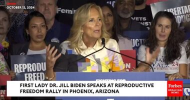 Jill Biden warns women could die under a Donald Trump presidency