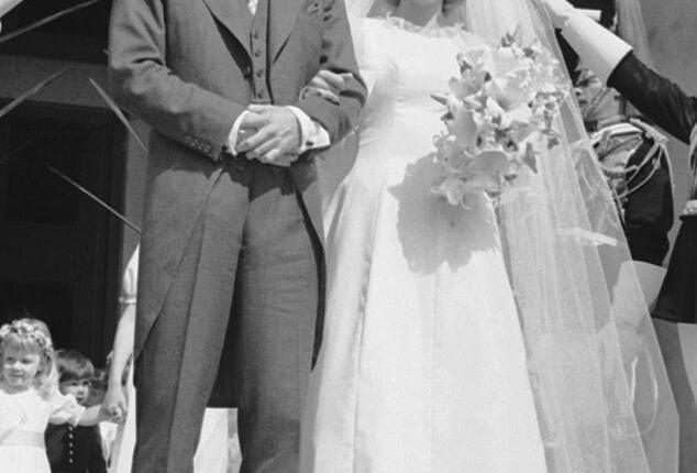 Camilla and Andrew Parker-Bowles dated on and off for several years before marrying at the Guards' Chapel in 1973