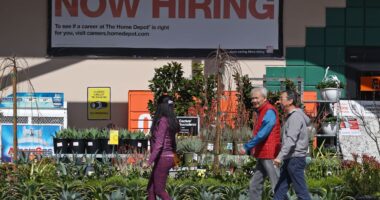 Job openings in the U.S. fall to the lowest level in 3 1/2 years