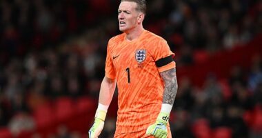 Jordan Pickford's status as undisputed England No 1 will be under pressure ahead of the 2026 World Cup
