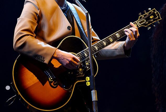 Justin Timberlake canceled his Tuesday night show in Newark, New Jersey because of an injury - four months after his DUI arrest; pictured onstage Monday in New York City