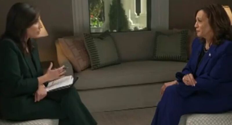 Kamala Harris interview live: VP reveals if she would pardon 'felon' Donald Trump