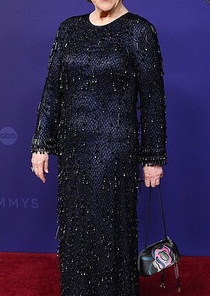 Kathy Bates, 76, revealed she was 'in tears' while getting dressed for the 2024 Emmys, which were held on September 15