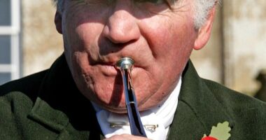 King Charles's longtime friend Ian Farquhar was found dead with his legs up in the air above his bedside table at his home