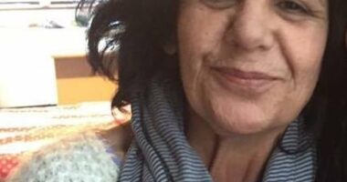 Rita Marmara (pictured), 64, was injured at the self-checkouts of the Kmart store in Woy Woy, on the NSW Central Coast, in September 2018 when a large box containing a mountain bike fell on her from behind