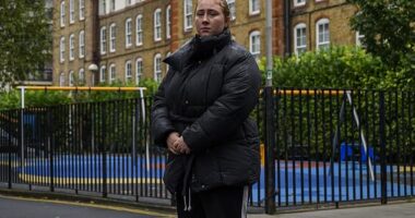 Paige Boniface, pictured was told by her council  she must leave her home because her stalker neighbour is being released early from prison