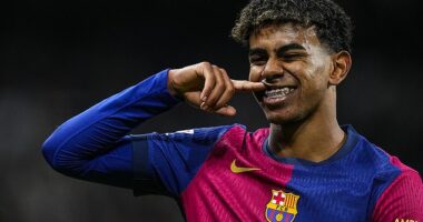 Lamine Yamal broke yet another record as he shone for Barcelona in El Clasico on Saturday