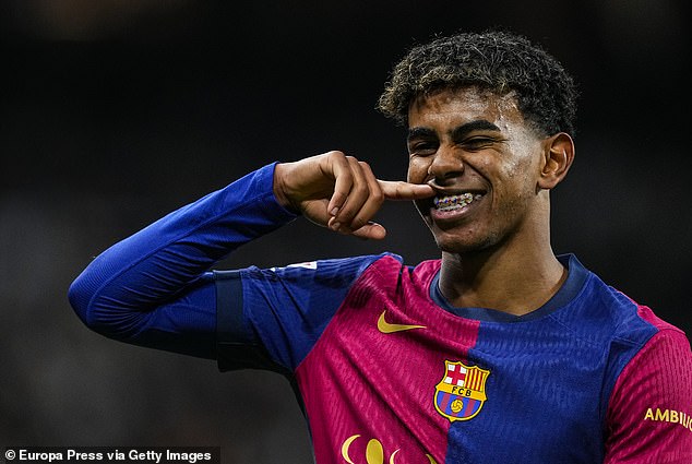 Lamine Yamal broke yet another record as he shone for Barcelona in El Clasico on Saturday