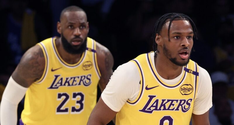 LeBron James & His Son Bronny Are Reportedly Being Sued
