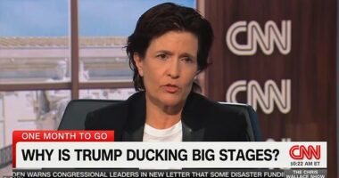 Left-wing podcaster Kara Swisher declared on Saturday that former President Donald Trump's 'cognitive challenges are clear'