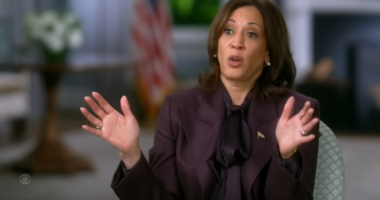Kamala Harris on "60 Minutes"