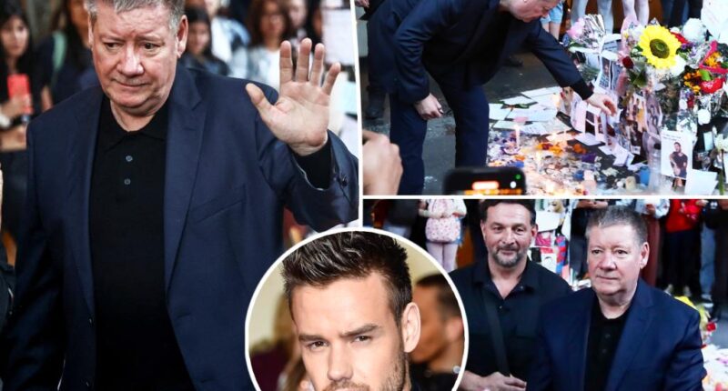 Liam Payne's dad, Geoff, mourns son with fans at Buenos Aires hotel