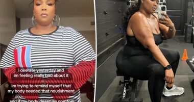 Lizzo admits she feels 'really bad' for overeating amid weight loss journey
