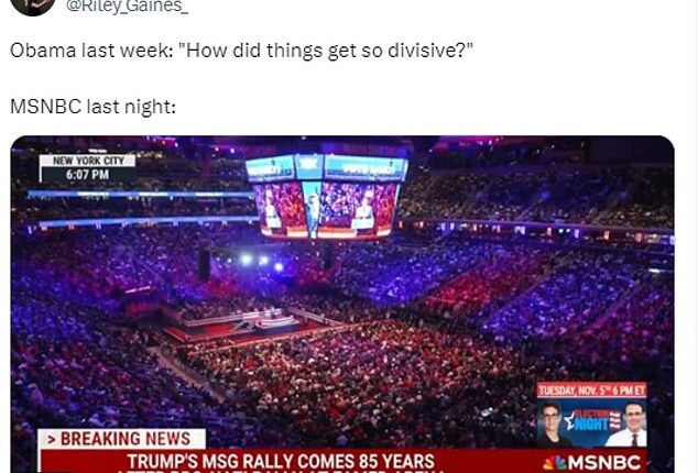 Social media users including women's rights activist Riley Gaines expressed outrage at MSNBC over the comparison