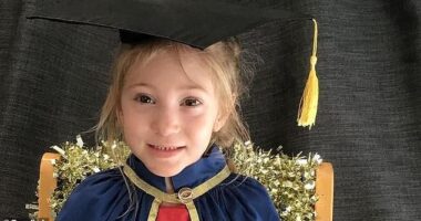 Eight-year-old Raven Contini (pictured) died in a horrific townhouse fire in Brisbane